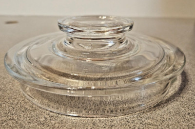 PYREX GLASS COFFEE POT 4-6 CUP #7756-C   LID ONLY VINTAGE