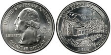 2014-P Great Smoky Mountains Tennessee NP 25C Quarter Philadelphia mint NPP21