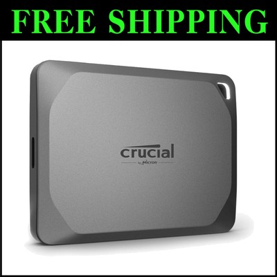 Compact X9 Pro 4TB Portable SSD - Fast 1050MB/s Transfers, Built for Creators