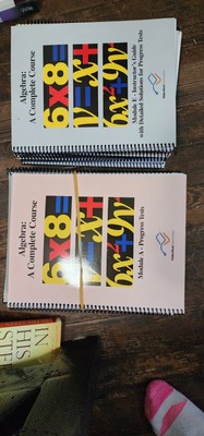 Algebra 1 & 2, Intro to Calculus Modules A-F
