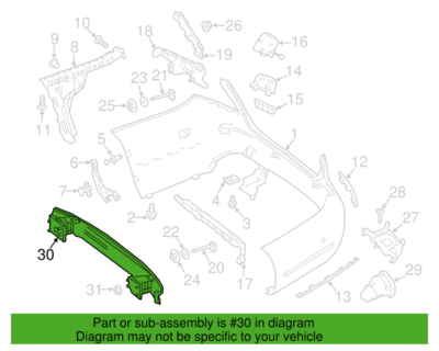 Mercedes Benz CLS450 CLS53 AMG 2019-2023 Rear Impact Bar