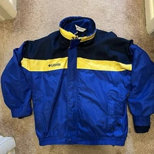 Columbia Bugaboo Jacket Coat Men L Snow Ski Winter Vtg 90s Interchangable 2 in 1