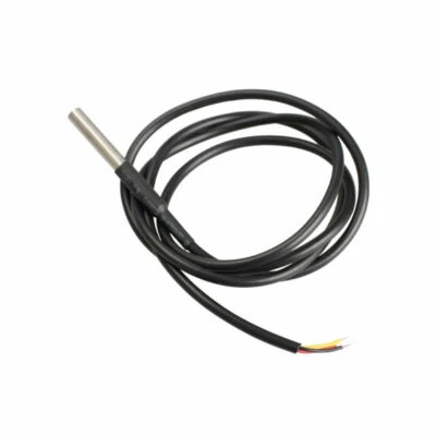 1m/2m/3m Kabel DS18B20 Temperatursensor Temperaturfühler Wasserdicht