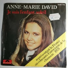 N473 Vinyle 45 tours Anne Marie David je suis l'enfant soleil, Eurovision 1979