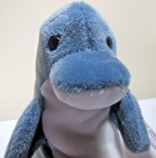 Echo the Dolphin 1996 Ty Beanie Babies 5th gen MINT PE no stamp