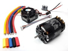 Combo Rocket Brushless sans Balais Capteurs Moteur 540 13.5T + Réglage 120A