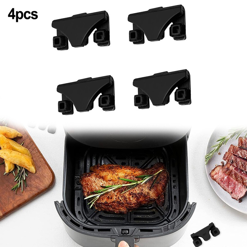 Replacement Air Fryer Bumpers Air Fryer Bumpers Black Removeable Rubber