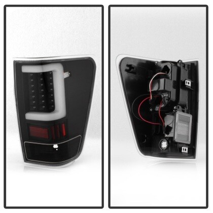 Fit Nissan 04-15 Titan Pickup Truck Schwarz LED Schlauch Stil Bremse Licht Set E - Foto 12