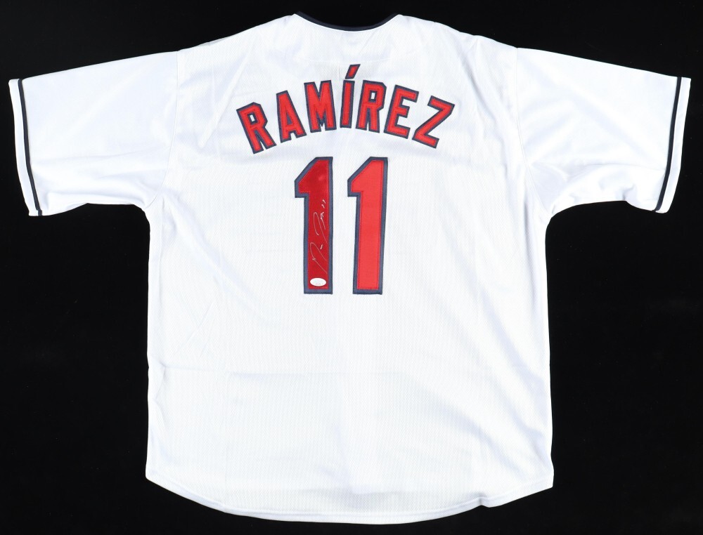 Jose Ramirez Signed Cleveland Guardians City Connect Jersey (JSA