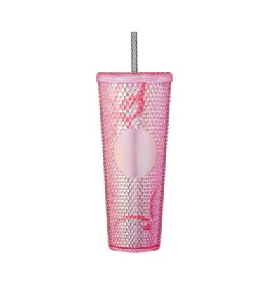 Starbucks Korea 2023 SS Blackpink Pink Stud Cold Cup 710ml