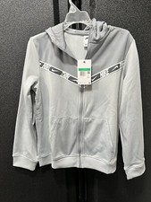Nike Boys- Kids -Training Zip Up Jacket- GRAY-