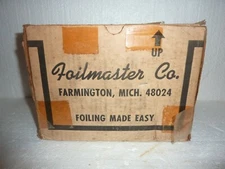 Vintage Foilmaster Foiling Tape Dispenser Application Tool