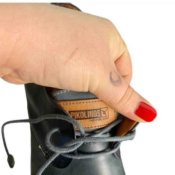 Pikolinos Calabria Colorblock Leather Lace Up Oxfords - Image 2 of 4