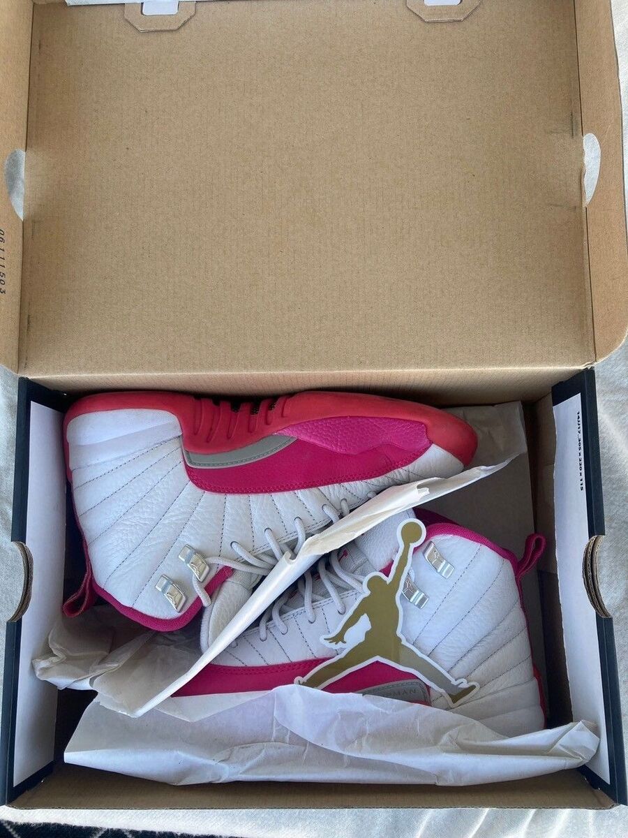 Air Jordan 12 Retro GG Vivid Pink US Size 4.5Y | eBay
