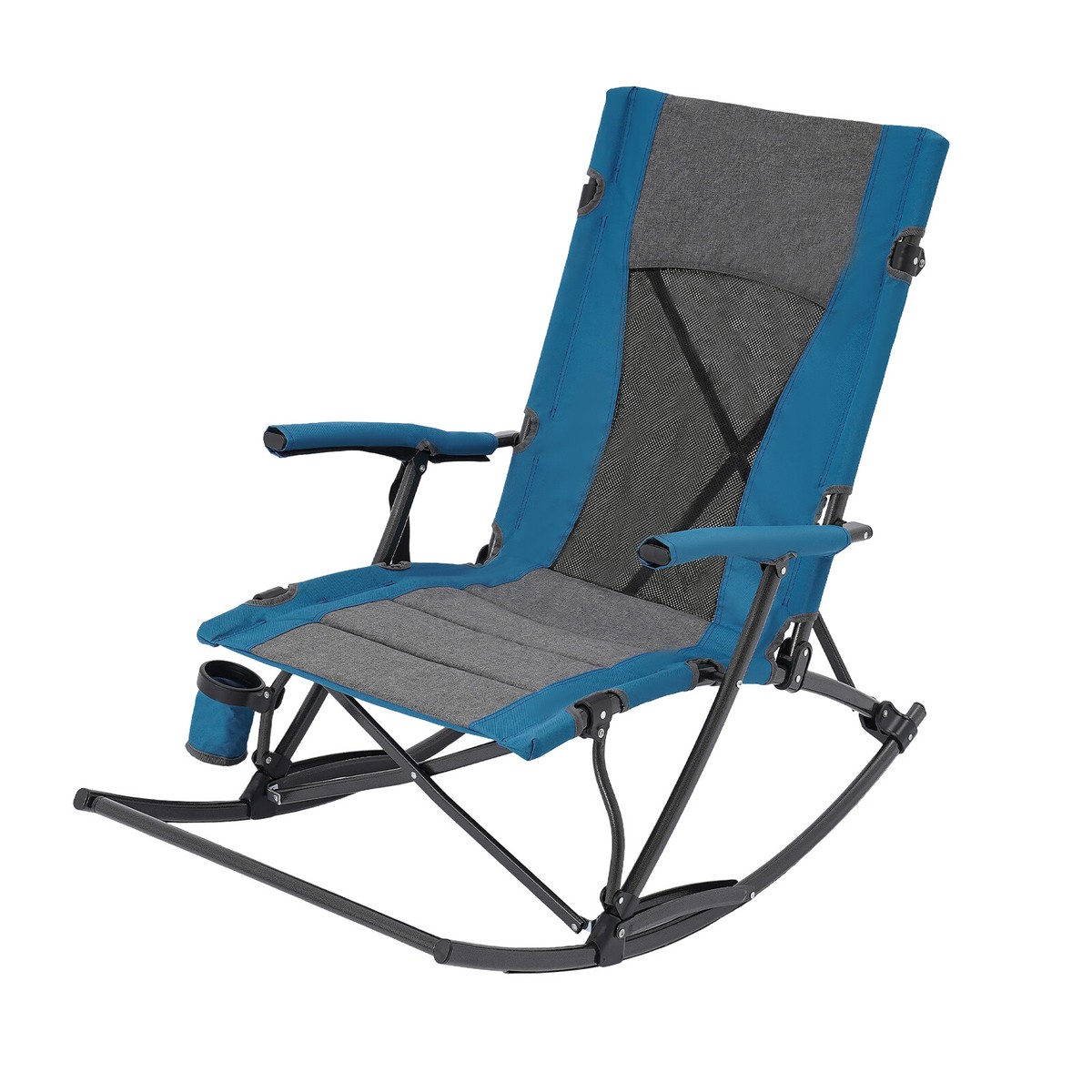 Portable Folding Rocking Camping Chair Foldable Rocking Chair for