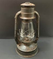 Vintage Ancien Dietz Blizzard No.2 Repasser Kérosène Lampe Lanterne Avec Globe ,