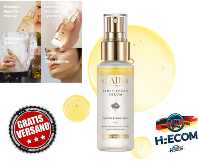D'Alba Weißtrüffel Spray Serum   Feuchtigkeitsspendend & Vegan, K-Beauty Pflege