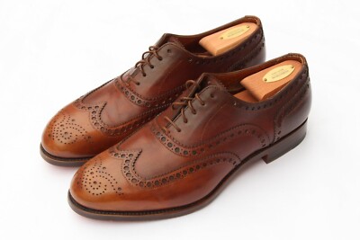 Santoni Wingtip Brogue Oxfords Mens Dress Shoes Size 10 in  display picture 1