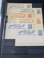 Dominicana set of 12 stationary postcards 1890s