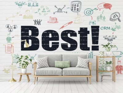 3D Best Office ZHUA15689 Wallpaper Wall Murals Removable Self-adhesive Amy