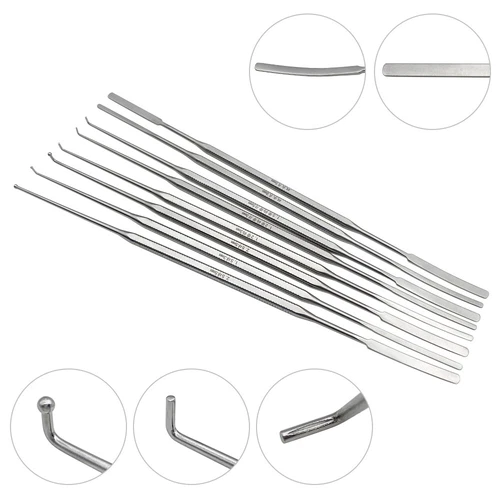 Dual Channel Nerve Root Strippers Nerve Retractor Neuromicrosurgical tool