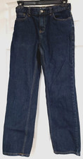Cat  Jack Boys size 14 Relaxed Straight 5 pocket Adjustable Waist Blue Jeans