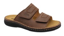 Helix Braun Natur Herren Sandale 82011-33 