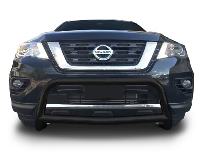 Front Black Grille Guard Bull Bar Bumper A-Bar fits Nissan