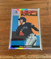 Noelvi Marte 2022 Bowman Chrome Prospects Hi-Fi Futures Refractor NRMT+