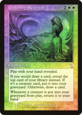 MTG FOIL Enduring Renewal - Time Spiral Timeshifted #007 | eBay