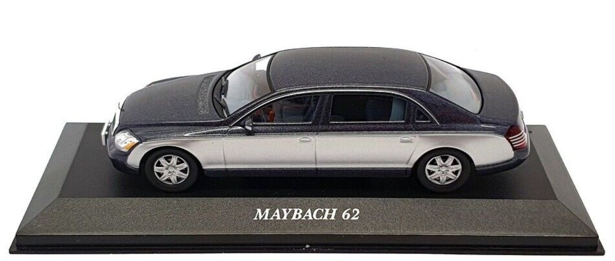 Mercedes Benz Limousine Maybach 62 1/43 Grey Metal Silver
