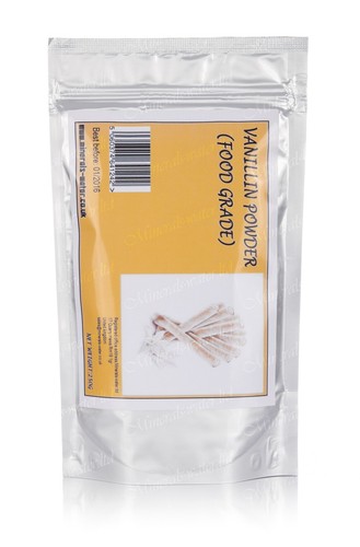 Vanillin Powder 250g • premium food grade • baking, flavouring, cakes, vanilla - Picture 1 of 1