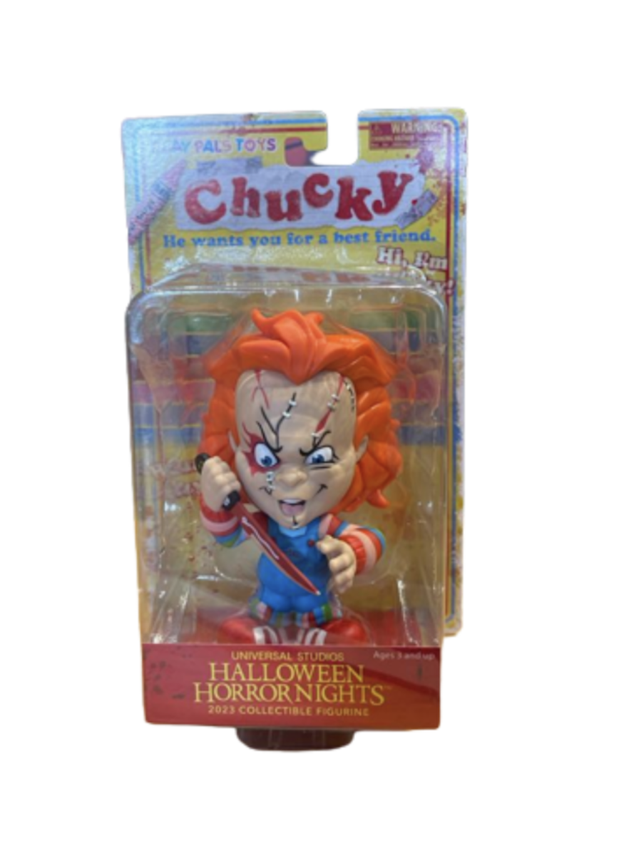 置物 WYxBW HARIKO FIGURE Wasted Youth Universal Studios Halloween Horror Nights 2023 Chucky Collectible