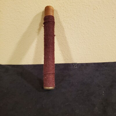 Vintage Wooden Yarn Thread Wool Spool Spindle Bobbin Wood Loom  # 4420222