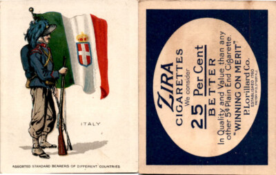 italian cigarettes cigarette hard pack collection, 2019-2025 How do you say "cigarette"