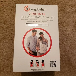 ergo baby carrier pink chevron