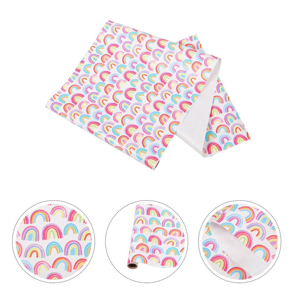 Paper Rainbow Gift Wrapping Present Wrapper Decorative Packaging eBay