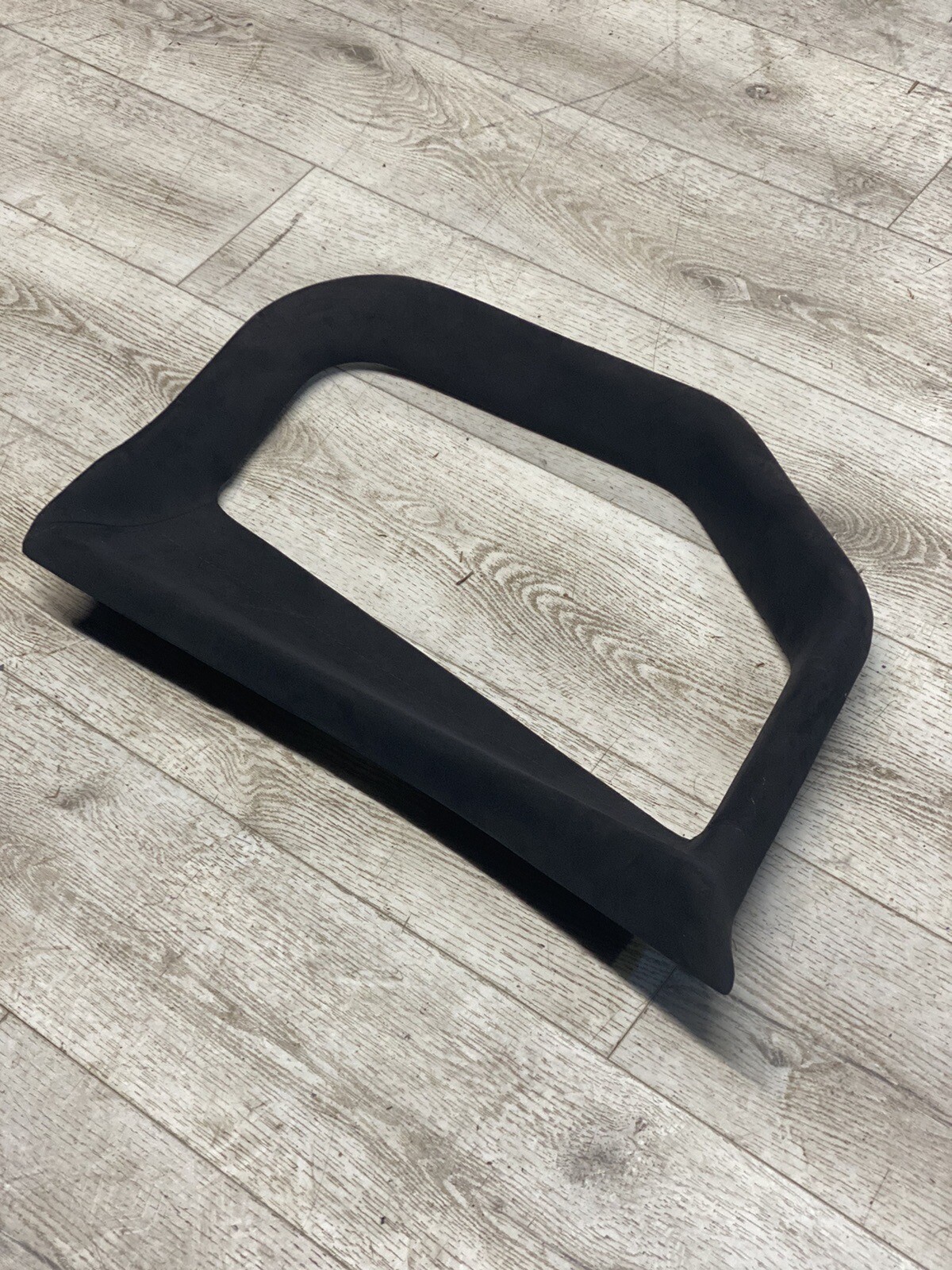 2018-2020 MCLAREN 720S LEFT DRIVER DOOR HEADLINING TRIM ALCANTARA BLACK OEM