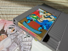 King's Knight Action RPG / Nintendo NES with Manual / New Condition