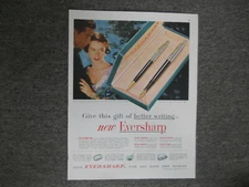 Wahl-Eversharp Magazine Ad---1951 Set ad