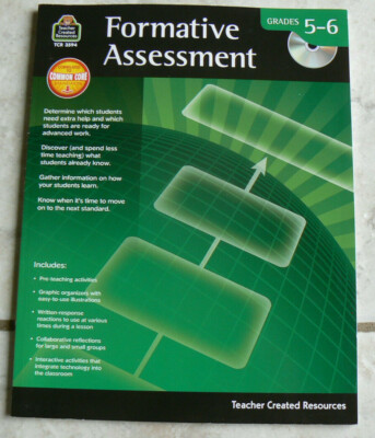 Teacher Created Resources : FORMATIVE ASSESSMENT w/ CD gr. 5-6  NEW!