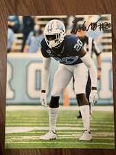 Tony Grimes SIGNED UNC TAR HEELS FOOTBALL 8X10 PHOTO- University North Carolina