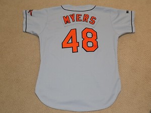 Randy Myers Game Worn Jersey Baltimore Orioles Mets Reds Cubs