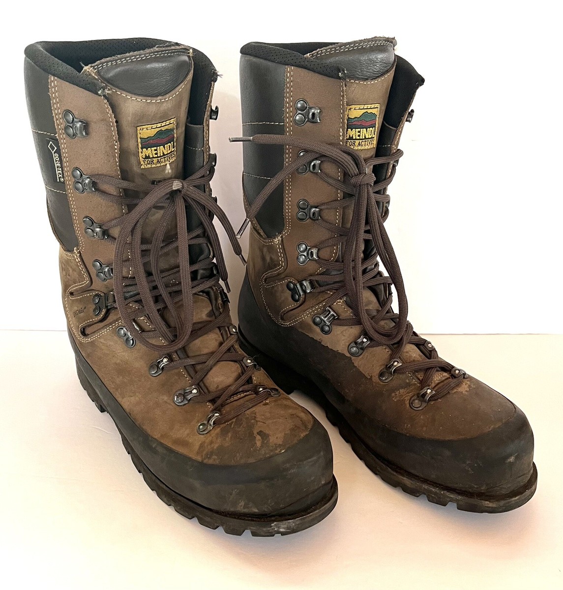 ムーデン Meindl Eureka 10” ST Lineman Insulated Boots 5046-55 Brown Steel