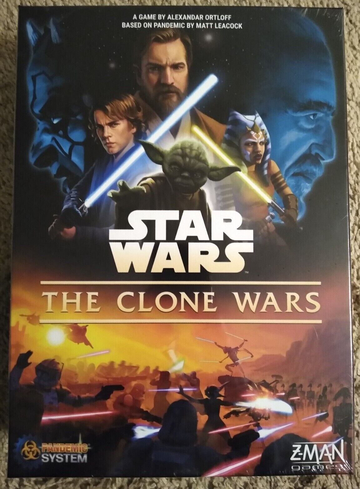 Pandemic Star Wars The Clone Wars Board Game