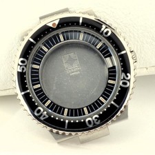 ST.STEEL ZENITH DIVER Men Watch CASE SURF AUTOMATIC SWISS 40mm