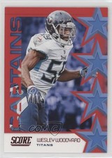 2019 Score Captains Red Wesley Woodyard #C-30 0q3