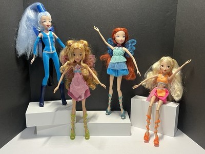 2012 Winx Club Good vs Evil   Lot of 4 Dolls   Jakks Pacific   Target Exclusive