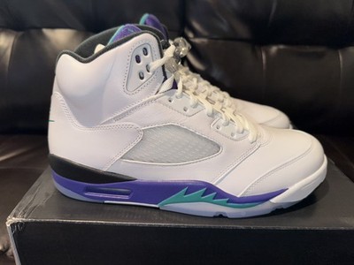 Air Jordan 5 Retro White Grape 2025 Men s Size 11