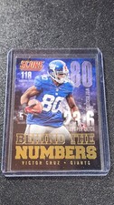 2014 Score - Behind the Numbers Victor Cruz #BN17 Gold